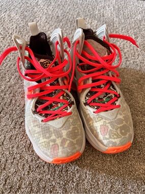 Nike LeBron 19 GS “Fast Food” Sneakers – Size 4Y
